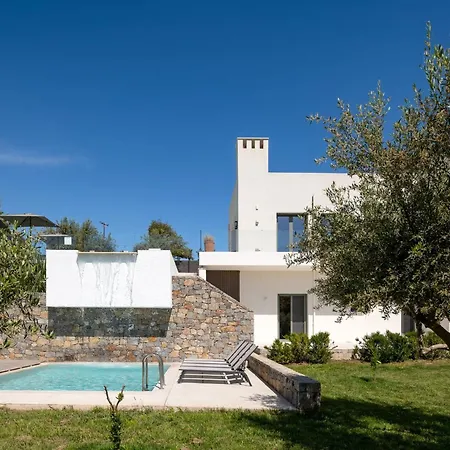 Βίλα Gorgeous Crete 4 Bedrooms Psinthos Terrace With Two Private Pools Bbq Rethymno Πρίνος