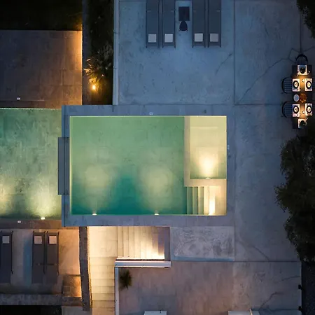 Gorgeous Crete 4 Bedrooms Psinthos Terrace With Two Private Pools Bbq Rethymno * Prínos