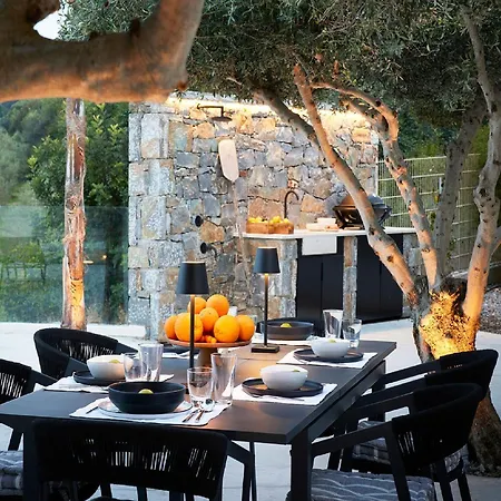 Gorgeous Crete 4 Bedrooms Psinthos Terrace With Two Private Pools Bbq Rethymno ヴィラ Prínos