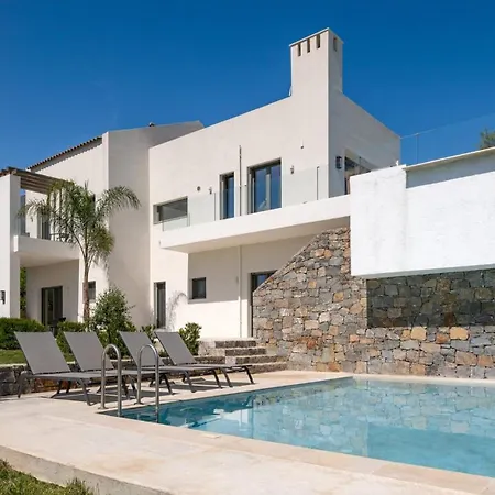 Gorgeous Crete 4 Bedrooms Psinthos Terrace With Two Private Pools Bbq Rethymno * Prínos