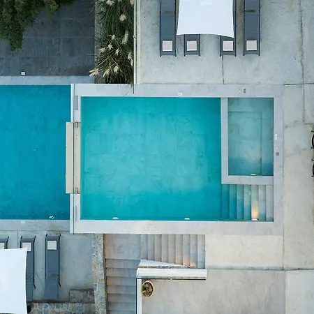 Gorgeous Crete 4 Bedrooms Psinthos Terrace With Two Private Pools Bbq Rethymno * Prinos (Crete)