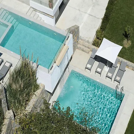 Gorgeous Crete 4 Bedrooms Psinthos Terrace With Two Private Pools Bbq Rethymno * Prinos (Crete)