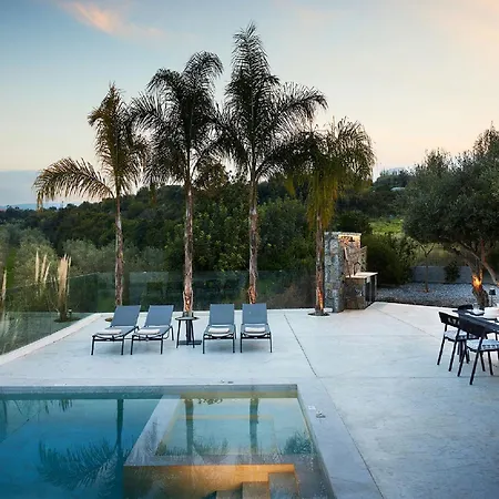 Gorgeous Crete 4 Bedrooms Psinthos Terrace With Two Private Pools Bbq Rethymno * Prinos (Crete)