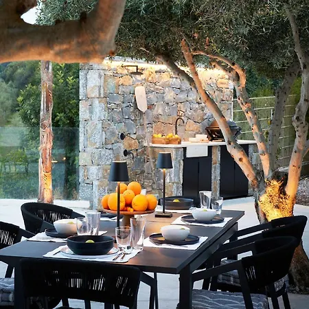 Gorgeous Crete 4 Bedrooms Psinthos Terrace With Two Private Pools Bbq Rethymno * Prinos (Crete)