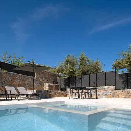 Gorgeous Crete 4 Bedrooms Psinthos Terrace With Two Private Pools Bbq Rethymno Villa Prinos (Crete)